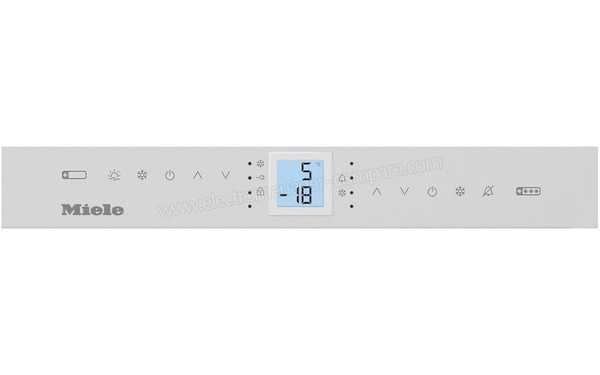 MIELE KFN16947 D edt/cs - Vue des commandes