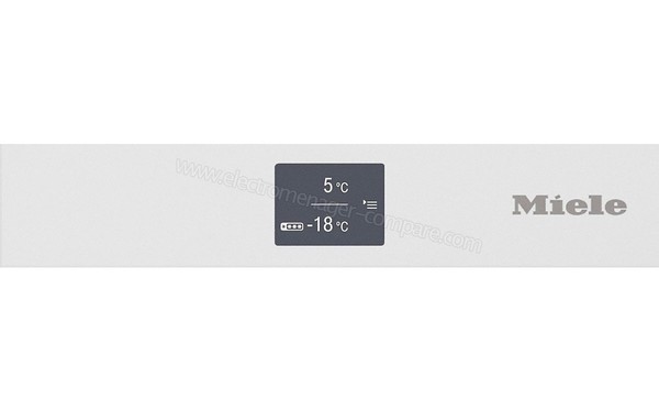 MIELE KFN 29032 D edo - Panneau de commandes