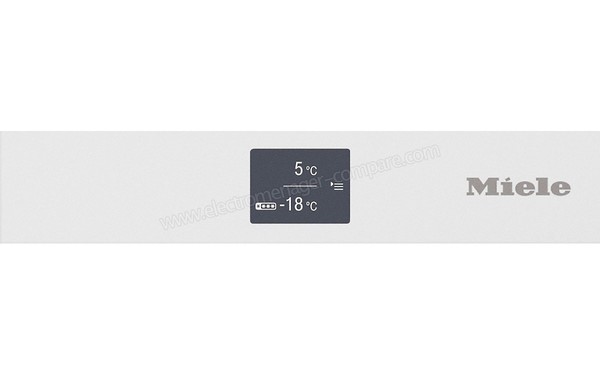 MIELE KFN 29283 D bb - Panneau de commandes
