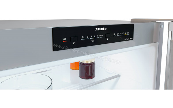 MIELE KFN 4394 ED Blanc - Panneau de commandes