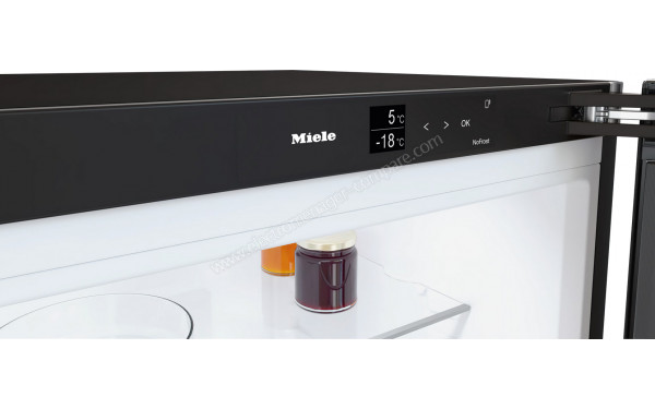 MIELE KFN 4795 AD BlackSteel - Panneau de commandes