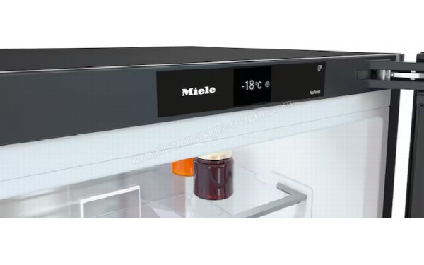 MIELE KFN 4898 A-10 D Blacksteel - Panneau de commandes