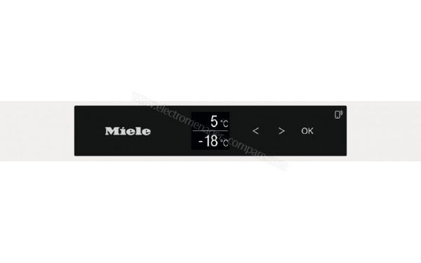 MIELE KFN 7733 F - Panneau de commandes