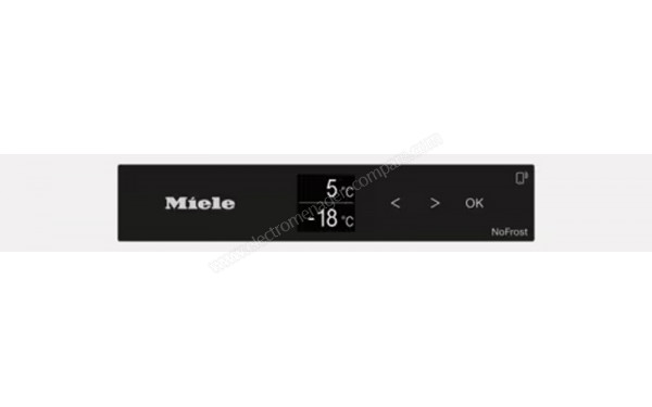 MIELE KFN 7744 D - Panneau de commandes