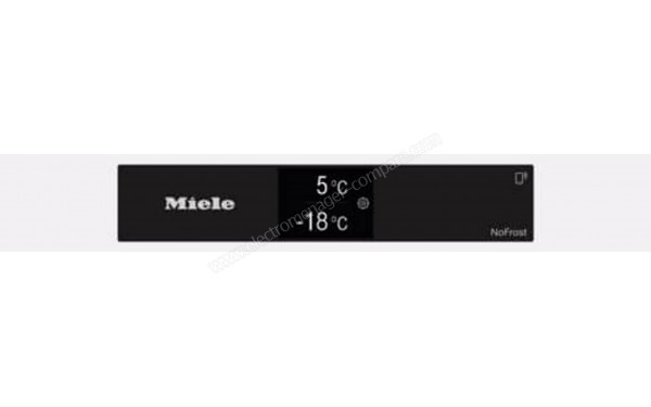 MIELE KFN 7774 B - Panneau de commandes
