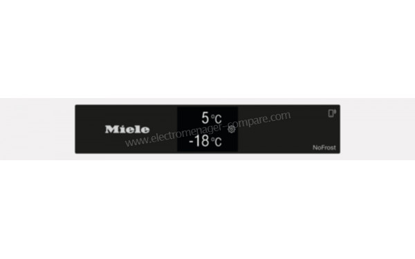 MIELE KFN 7774 D - Panneau de commandes