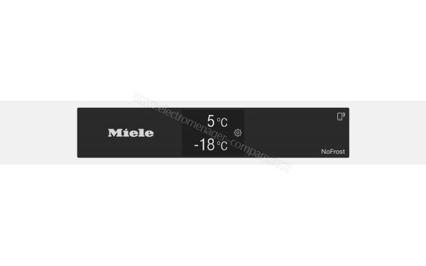 MIELE KFN 7785 C - Panneau de commandes