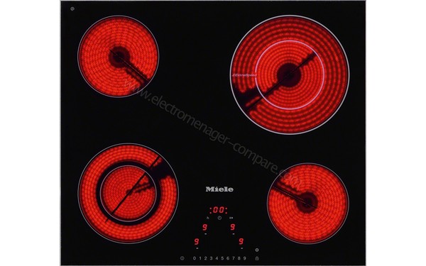 MIELE KM 6202 - Vue du dessus