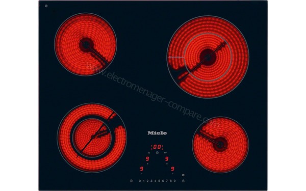 MIELE KM 6203 - Vue du dessus