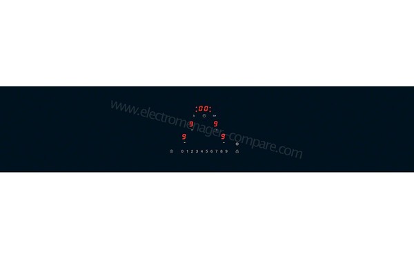 MIELE KM 6203 - Panneau de commandes