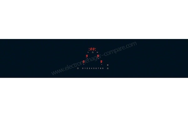 MIELE KM6212 Import EU - Panneau de commandes