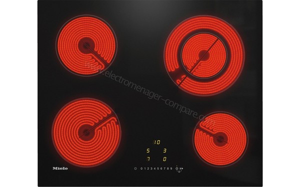 MIELE KM 6520 FL - Vue du dessus