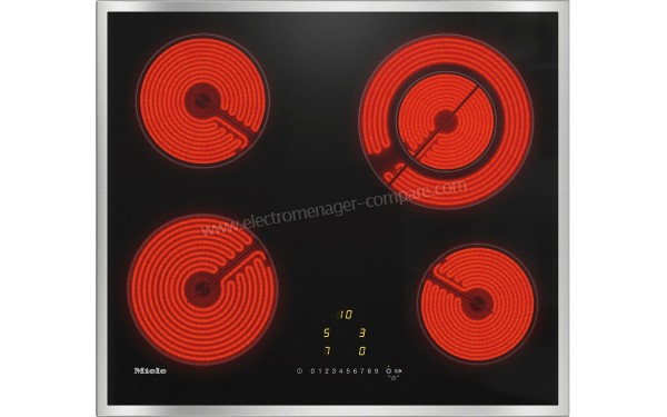 MIELE KM 6520 FR - Vue du dessus