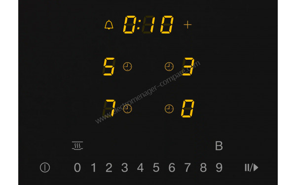 MIELE KM 7361 FL - Vue des programmes