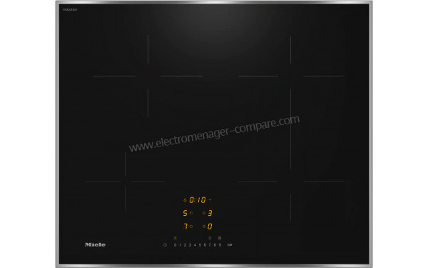 MIELE KM 7363 FR - Vue du dessus