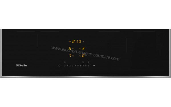 MIELE KM 7363 FR - Panneau de commandes