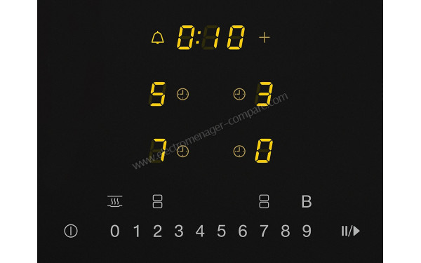 MIELE KM 7465 FL - Panneau de commandes