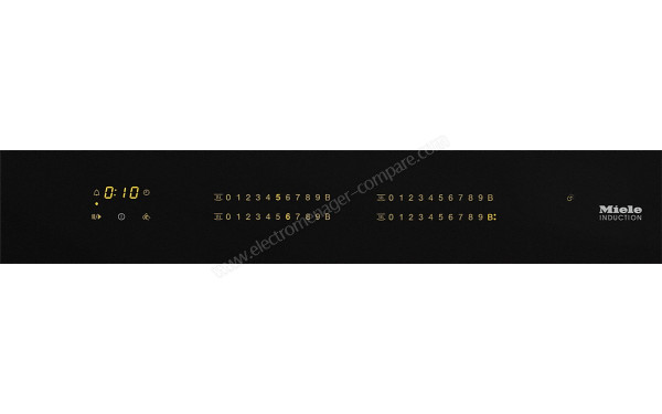 MIELE KM 7667 FL - Panneau de commandes