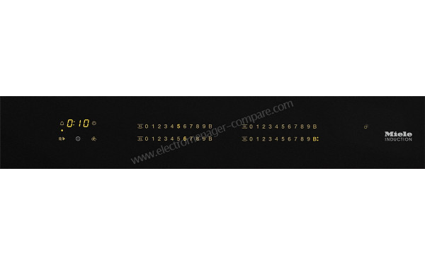 MIELE KM 7667 FR - Panneau de commandes