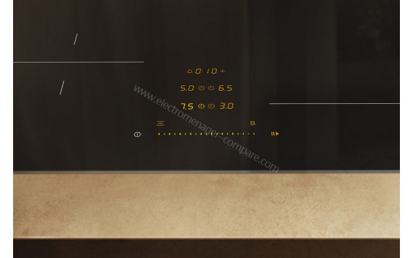 MIELE KM 8463 FX - Panneau de commandes