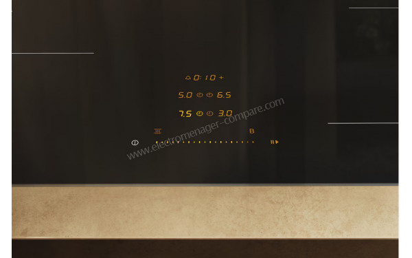 MIELE KM 8482 FL - Panneau de commandes