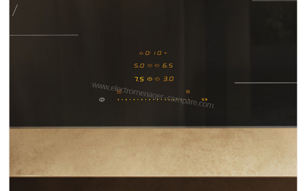 MIELE KM 8483 FX - Panneau de commandes
