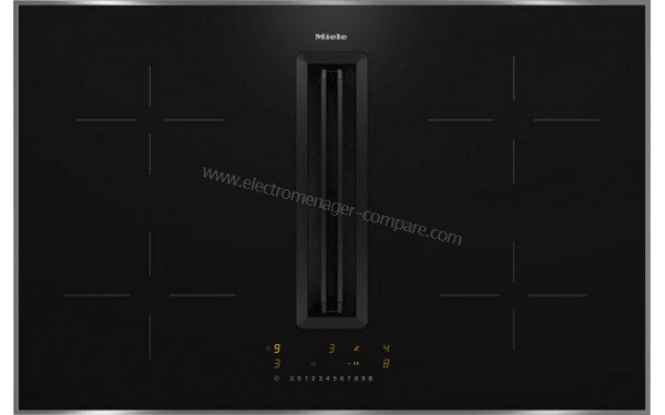 MIELE KMDA 7272-1 FR Silence - Vue du dessus