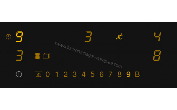 MIELE KMDA 7473 FL-U - Panneau de commandes