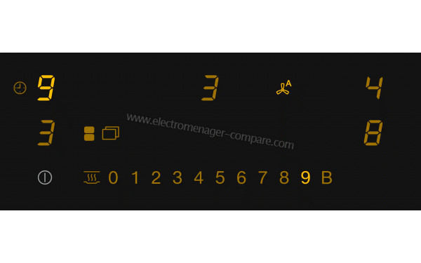 MIELE KMDA 7473 FR-U - Panneau de commandes