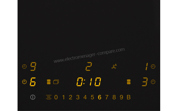 MIELE KMDA 7476 FL - Panneau de commandes