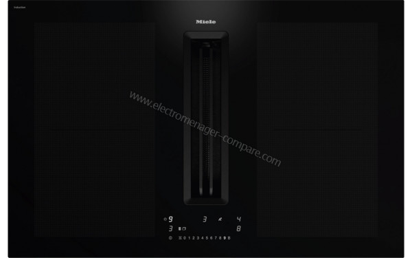 MIELE KMDA 7676 FL-A BlackPerfection - Vue du dessus
