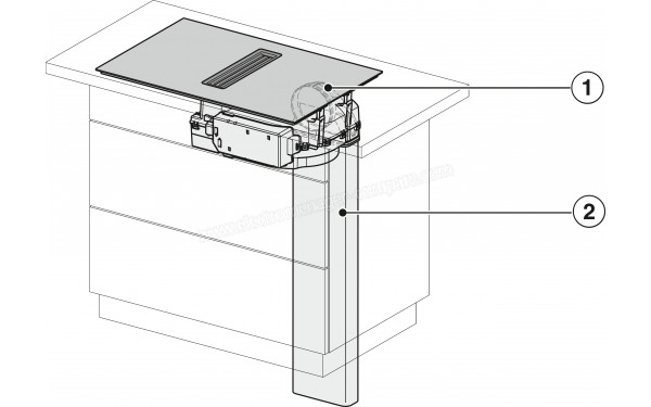 MIELE KMDA 7676 FL-U BlackPerfection - Dimensions