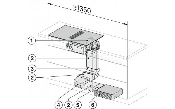 MIELE KMDA 7676 FL-U BlackPerfection - Dimensions