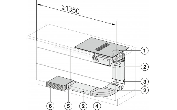 MIELE KMDA 7676 FL-U BlackPerfection - Dimensions
