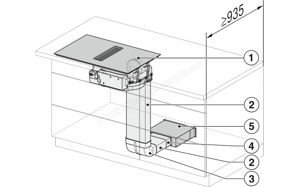 MIELE KMDA 7676 FL-U BlackPerfection - Dimensions