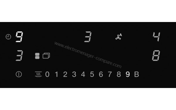 MIELE KMDA 7676 FL-U BlackPerfection - Panneau de commandes