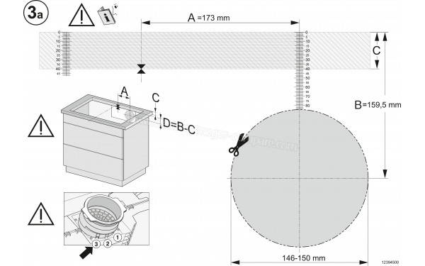 MIELE KMDA 7676 FL-U BlackPerfection - Dimensions