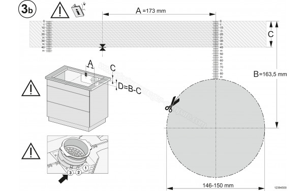 MIELE KMDA 7676 FL-U BlackPerfection - Dimensions