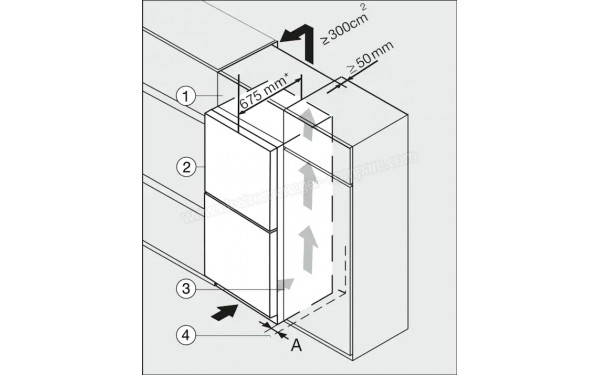 MIELE KS 4783 ED Inox - Dimensions