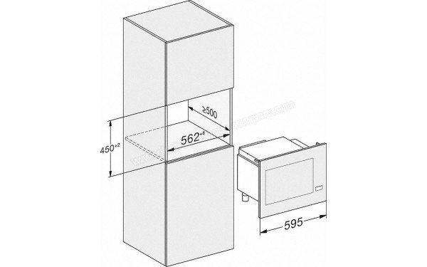 MIELE M 2240 SC - Sch&eacute;ma technique