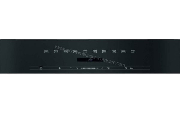 MIELE M 7240 TC - Panneau de commandes