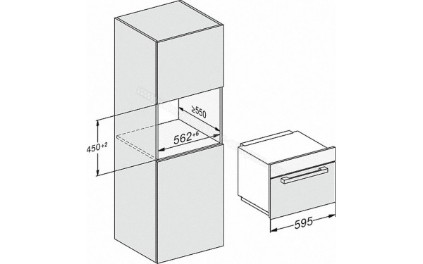 MIELE M 7244 TC BB - Sch&eacute;ma technique