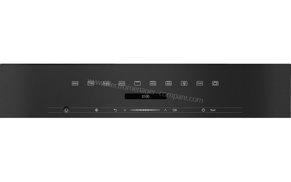 MIELE M 7244 TC IN - Panneau de commandes