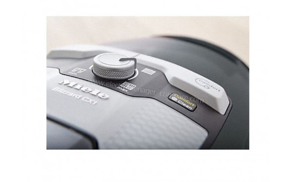 MIELE Blizzard CX1 Gris PowerLine SKRF5 - Vue des programmes