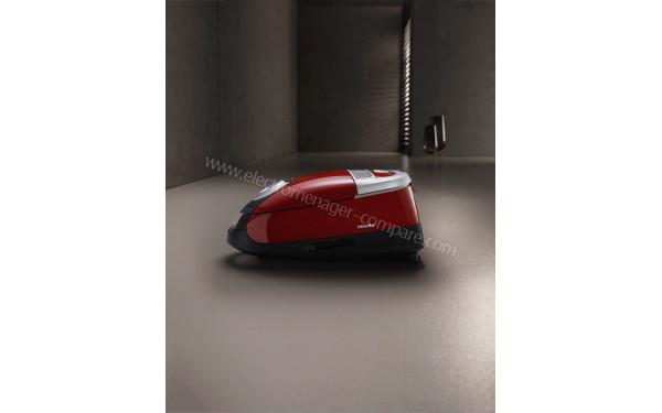 MIELE Complete C2 Rouge Tango Powerline SFAF5 - Vue de profil