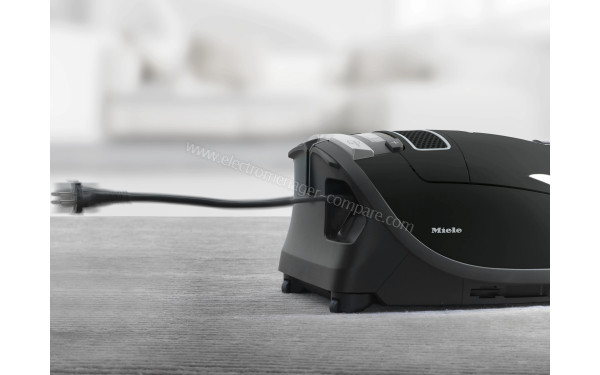 MIELE Complete C3 Noir Parquet XL Powerline SGSF5 - Enrouleur automatique