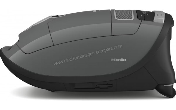 MIELE Complete C3 Silence Flex Gris Graphite SGSK5 - Vue de profil corps seul