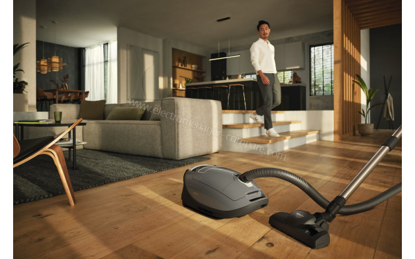 MIELE Complete C3 Silence Flex Gris Graphite SGSK5 - Mise en situation