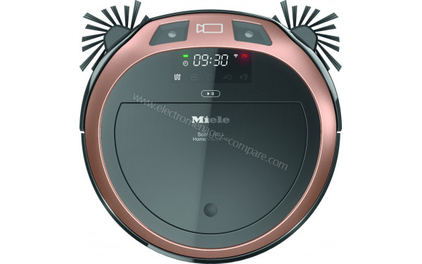 MIELE Scout RX3 Rose Gold Home Vision HD - Vue du dessus