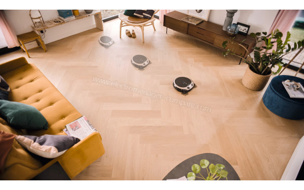 MIELE Scout RX3 Rose Gold Home Vision HD - Mise en situation